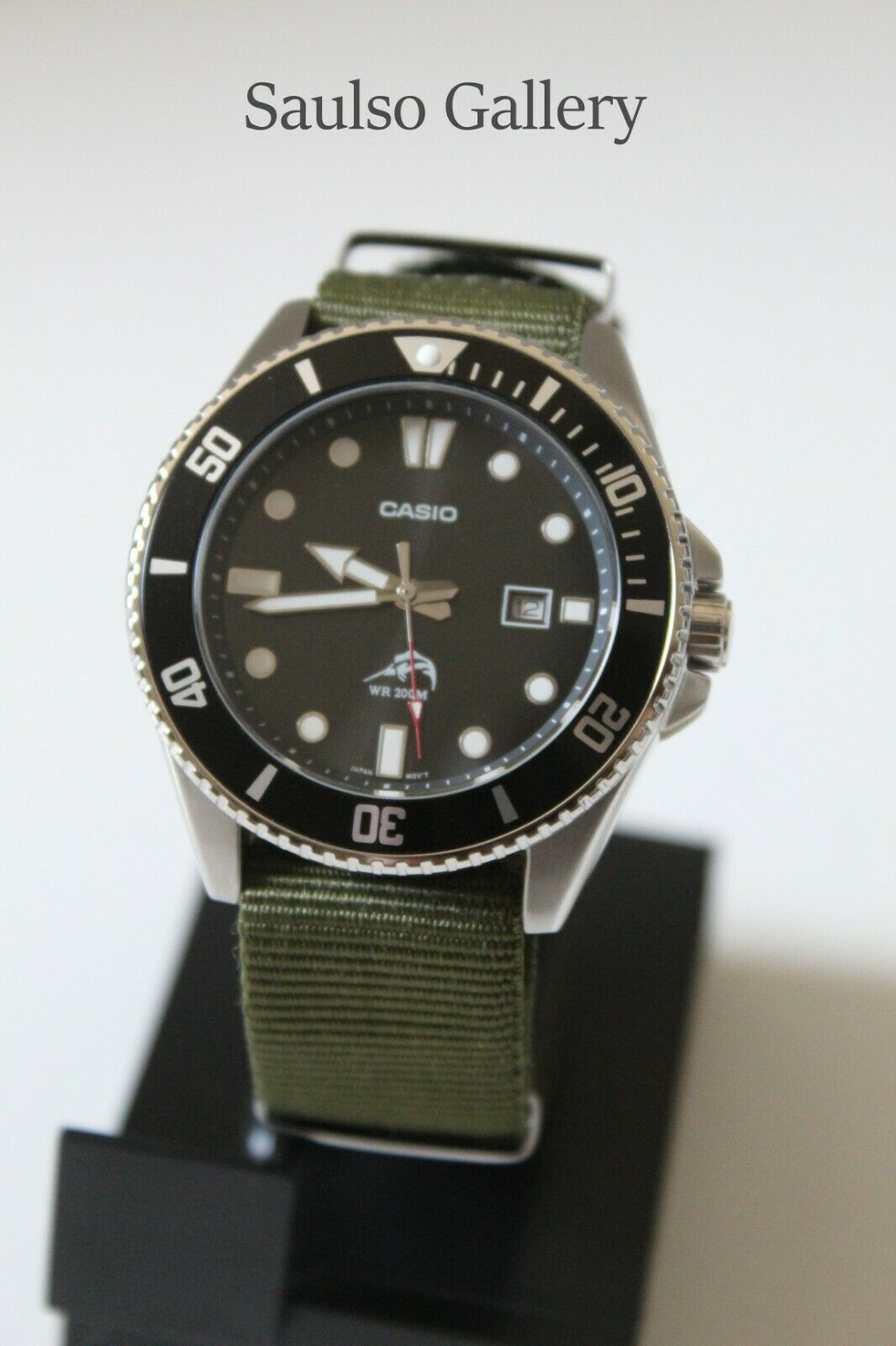 Wonderful Casio Marlin diver BILL GATES Watch with extra military strap |  WatchCharts