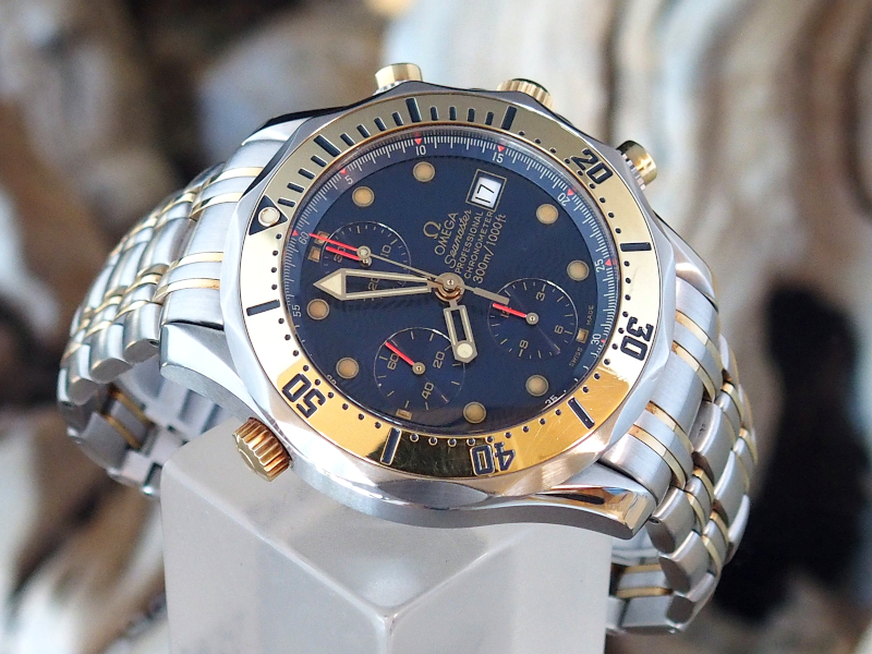 Omega seamaster outlet gold price