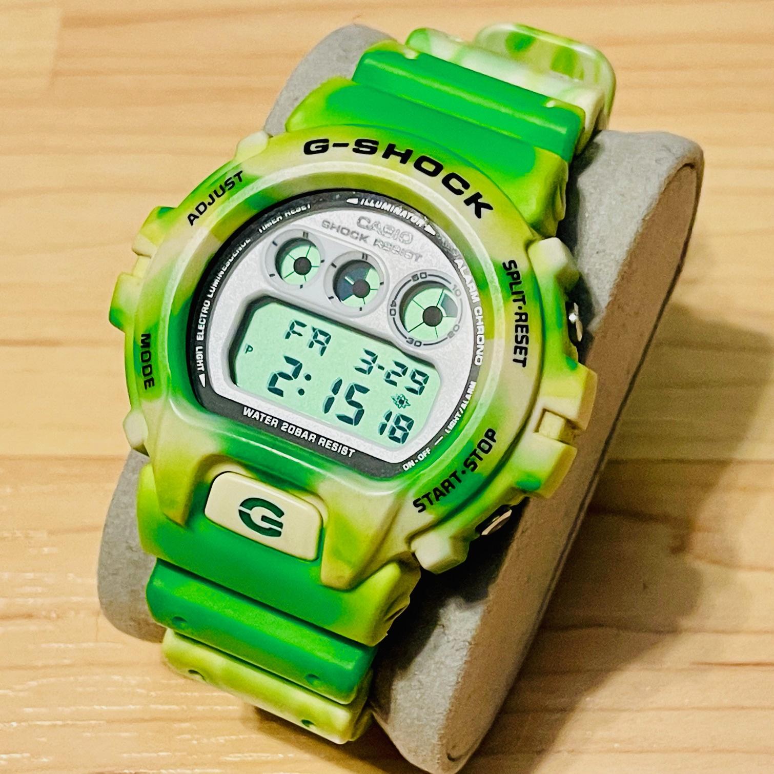WTS] Casio G-Shock DW-6900MC-3 Jammin' Colors Series Green Yellow