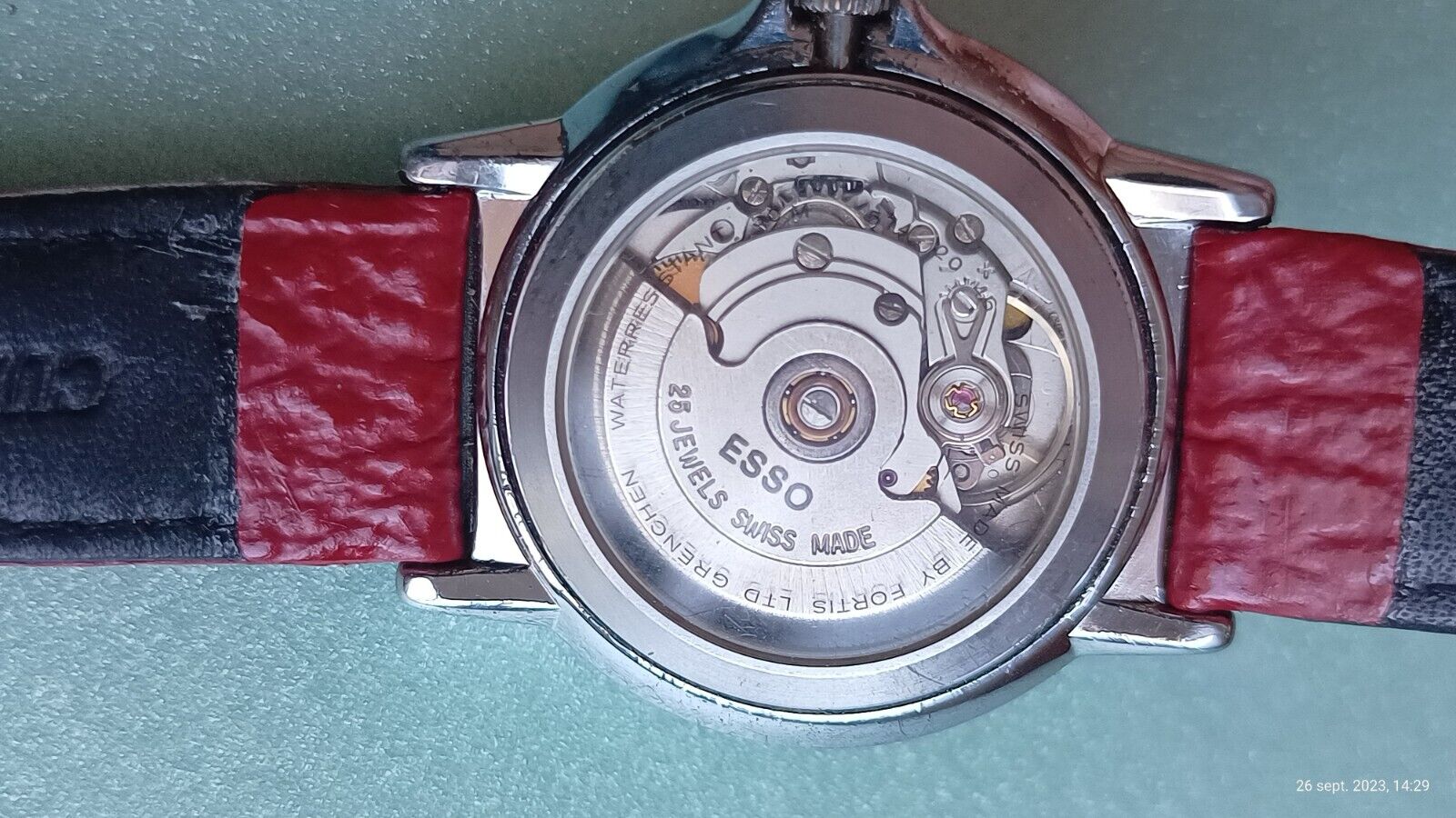 Fortis Ltd grenchen logo automatic ref.. 574.20.46 mov.. eta 2428