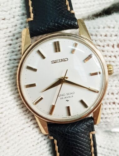 Vintage Seiko Watch/King Seiko 44-2000 25J Full GF Hand Winding