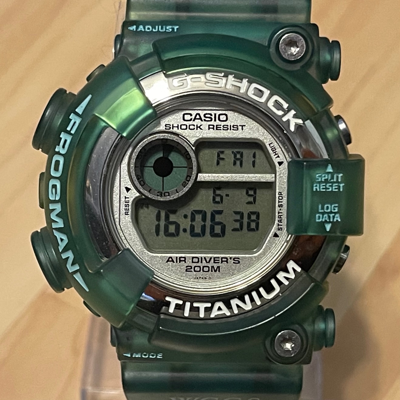 [WTS] Casio G-Shock DW-8201WC-7T WCCS Frogman Red Jelly