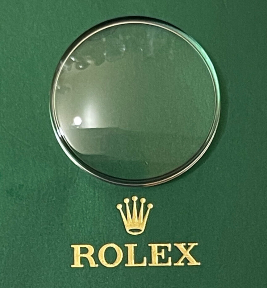 Rolex hot sale domed crystal