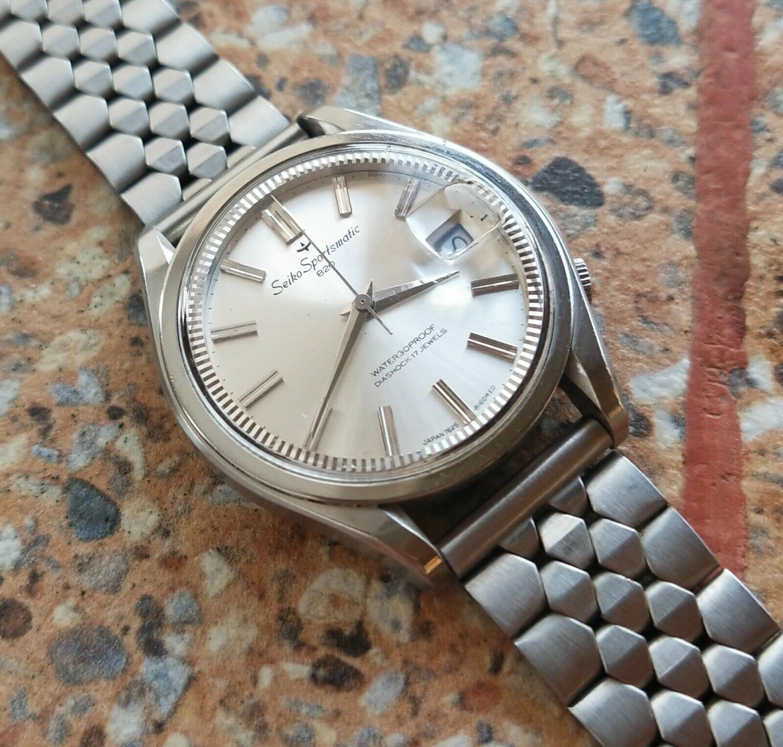 62GS系デザイン セイコー Sportsmatic 820 7625-8140 1966 Seiko