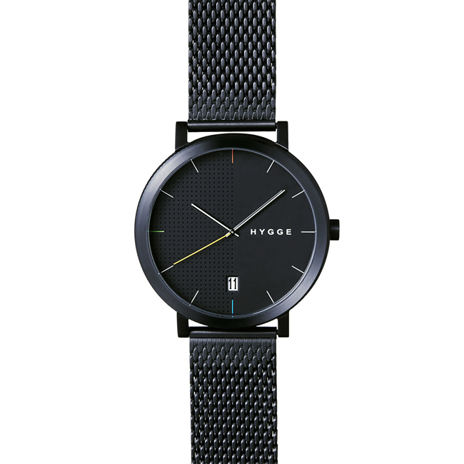 Free Shipping] HYGGE HYGGE Watch 2203 SERIES WATCH Black MESH