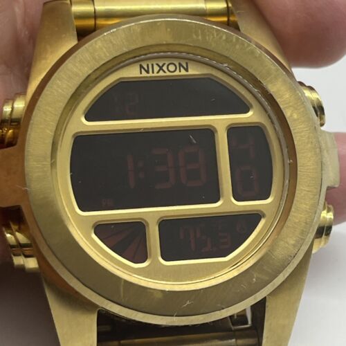 Nixon unit ss all on sale gold