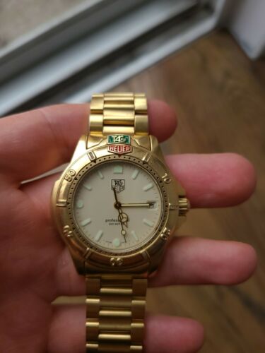 Gold tag watch online mens