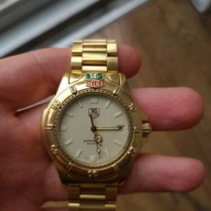 Tag Heuer Gold 18k 994.706K mens Professional Watch