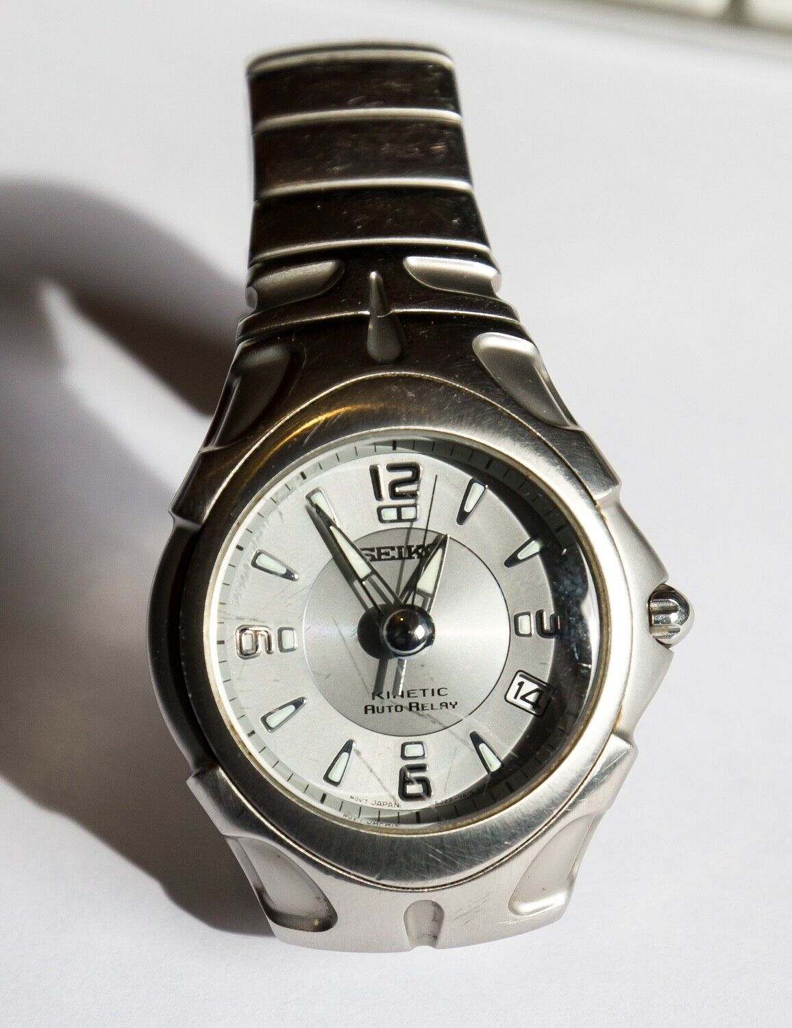 SEIKO Kinetic Auto Relay SBYA005 振る=電源 SEIKO Kinetic Auto