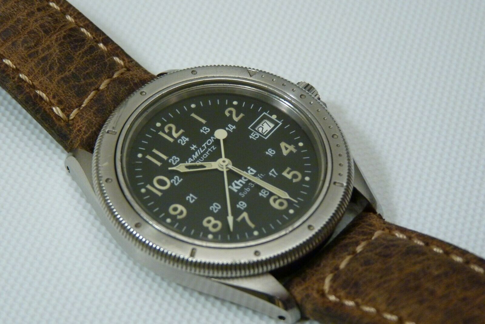 HAMILTON KHAKI QUARTZ SUB 330ft GENTS WATCH with BOX | WatchCharts