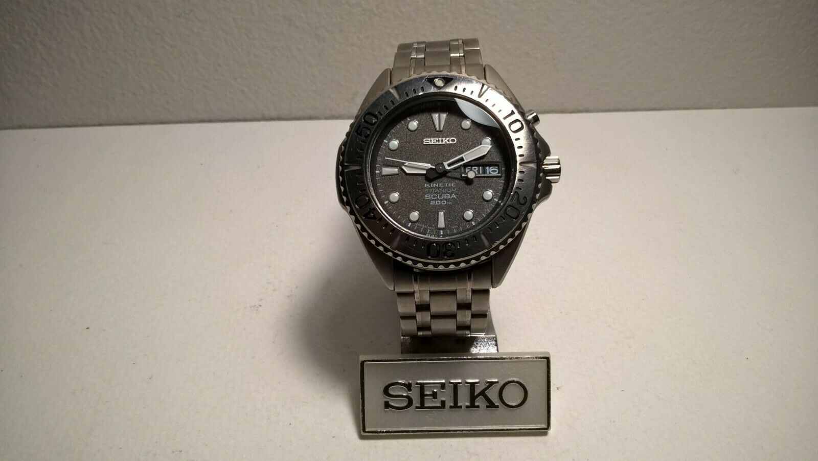 Seiko Prospex SBCZ005 5M63-0B40 2nd Gen Gray Ghost Titanium