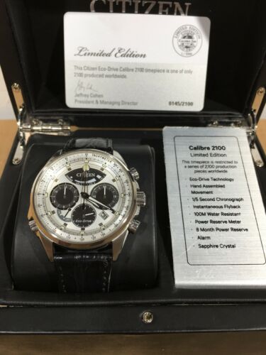 Citizen Calibre 2100 Limited Edition Watch. AV0063 01H 0145 of