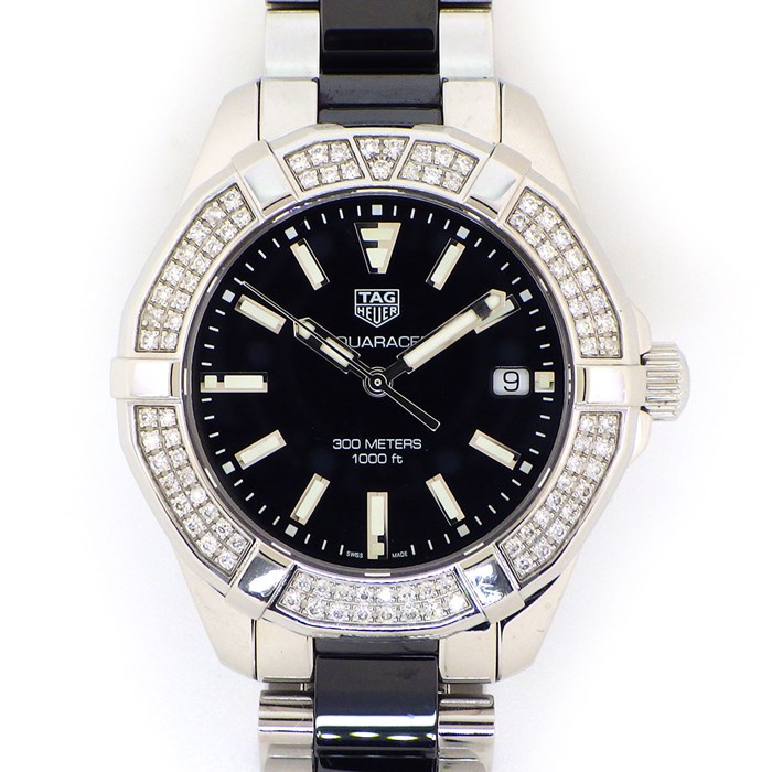 TAG Heuer TAG Heuer watch Aquaracer WAY131E.BA0913 diamond bezel