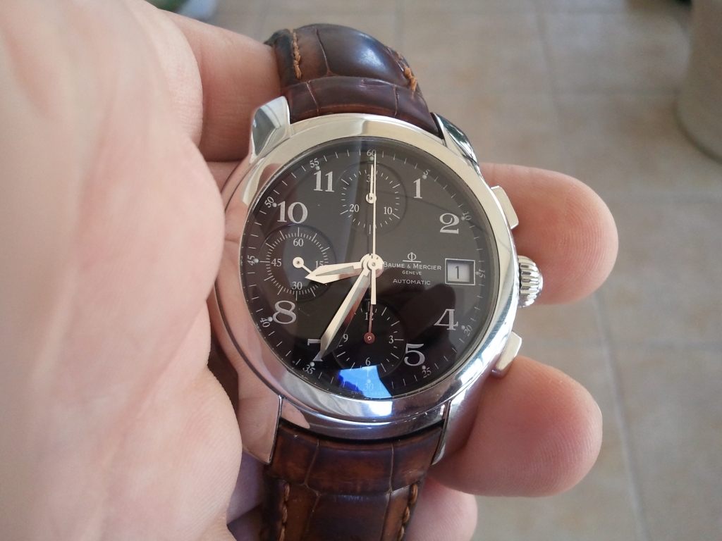 FS Baume and Mercier capeland chrono MVO45216 WatchCharts Marketplace