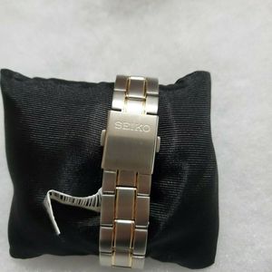 Seiko Spirit V158 0az0 Stainless Steel Solar Mens Watch Authentic Watchcharts