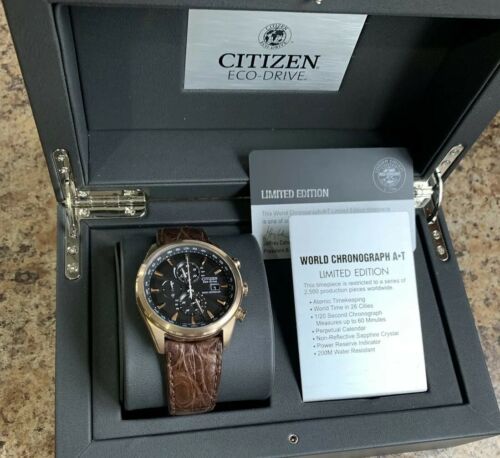 Citizen eco drive clearance world chronograph limited edition