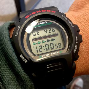 Fs Casio G Shock Dw6630 Dw6600 Fox Fire Watchcharts