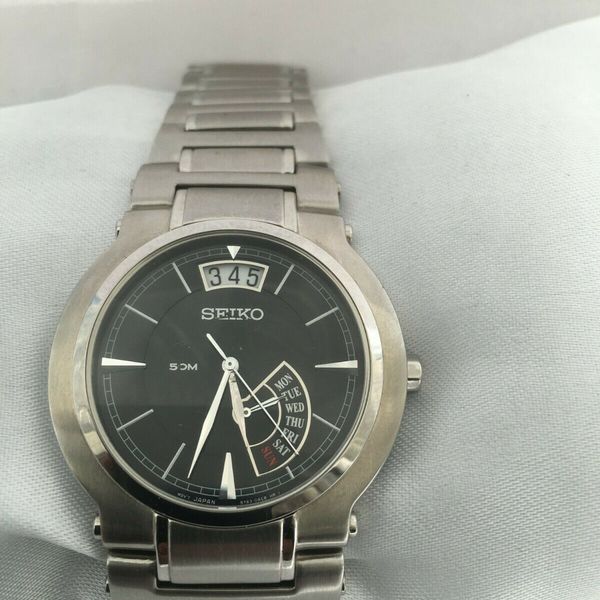 レア SEIKO 5Y63-0AB0 メンズ 腕時計 クォーツ 海外モデル SEIKO セイコー 腕時計 QUARTZ 5Y63-0AB0｜Yahoo!フリマ（旧