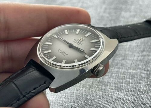 Vintage Tissot Seastar 17 jewels Manual Wind Watch Gents, Swiss