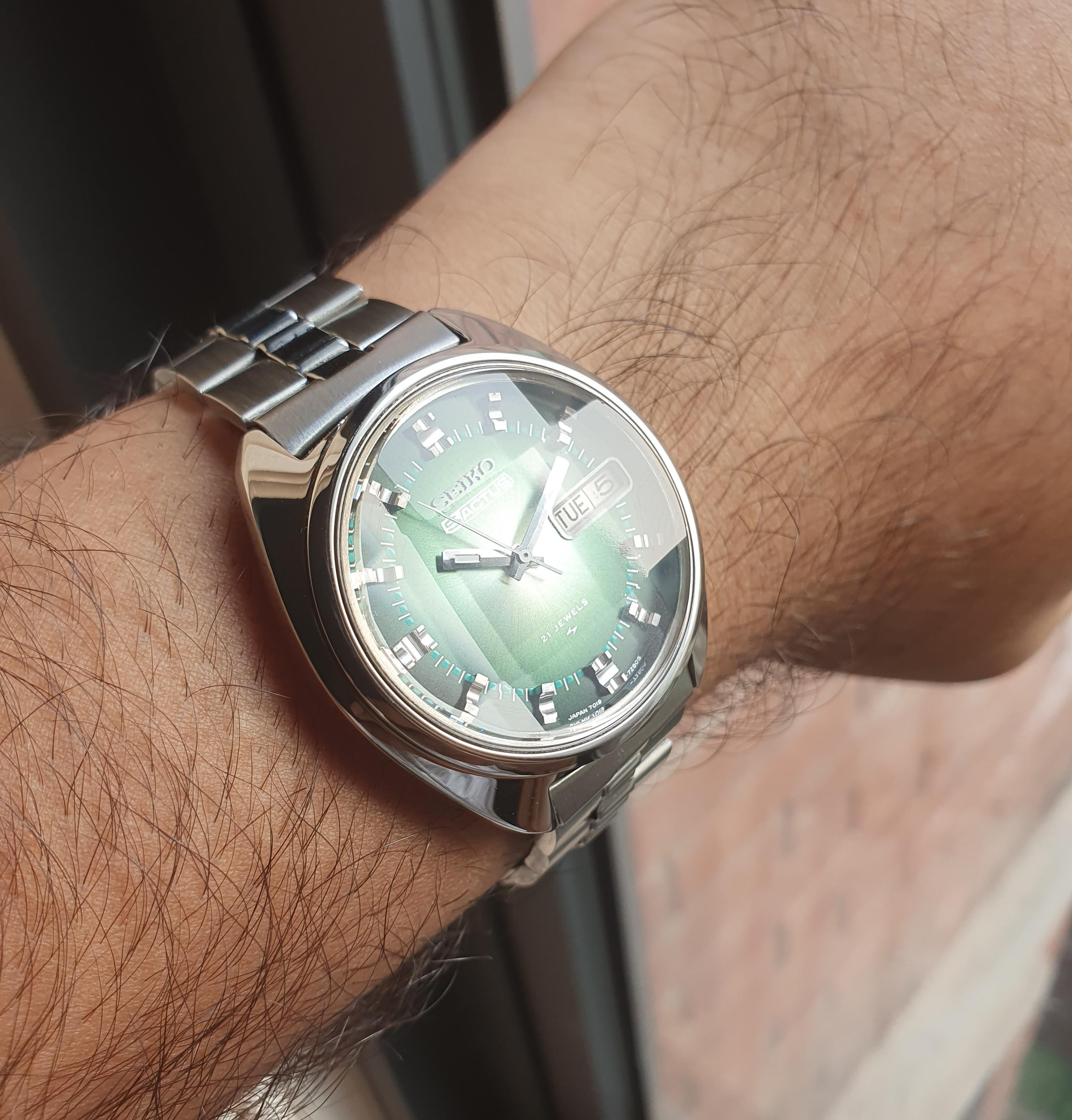 WTS] Seiko 1973 Emerald Green Seiko Actus SERVICED Stunning JDM