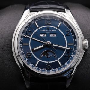 FSOT: Vacheron Constantin Fiftysix Complete Calendar - 4000E - Blue - Steel  - 40mm | WatchCharts