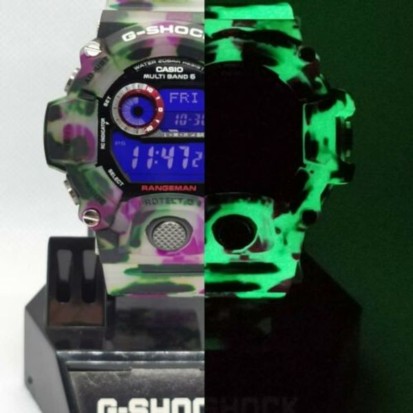 Casio G Shock Rangeman GW9400 Glow in the Dark WatchCharts