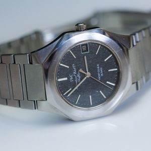 Wts Wtt Iwc International Watch Co Yacht Club Ii 1970s Gerald Genta Designed Mens Quartz Watch Watchcharts
