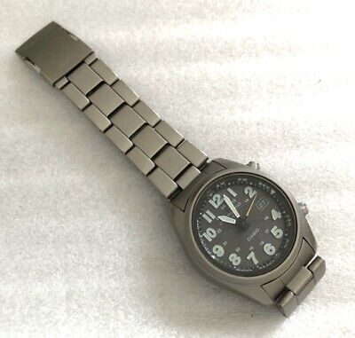 Casio Overland Titanium Ovw-100 Solar Radio Bracelet Ovw100 Tdj