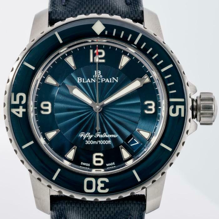 Blancpain Fifty Fathoms Automatique Brushed Titanium 45mm ref