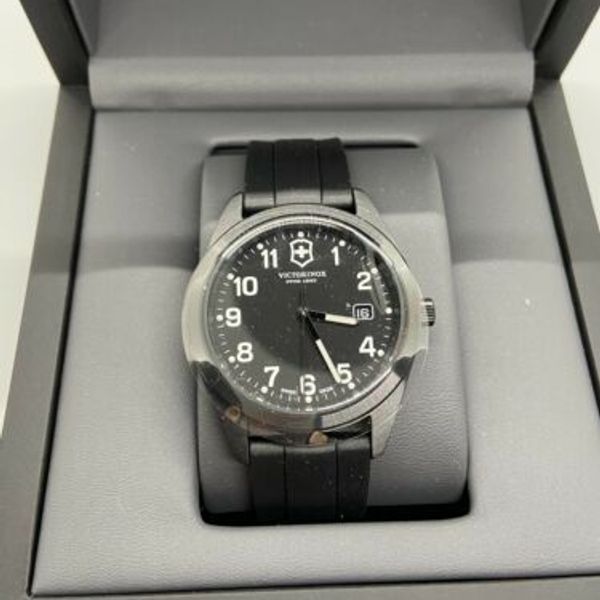 Swiss Army Victorinox Garrison Watch - Black/black Brand New | WatchCharts