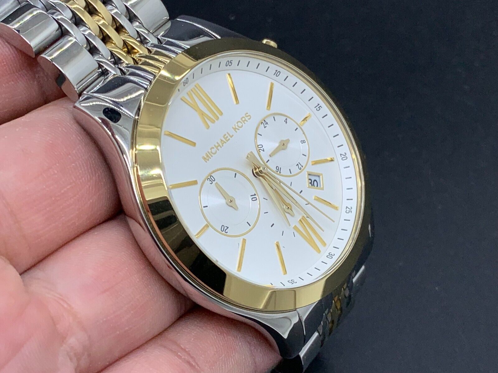 Michael Kors MK8306 two tone watch Michael Kors Brookton Watch - MK-8306 | The RealReal main image 3