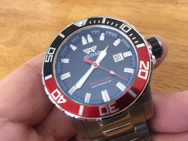 SOLD Audaz Reef Diver 300 Brand New COKE BEZAL WatchCharts