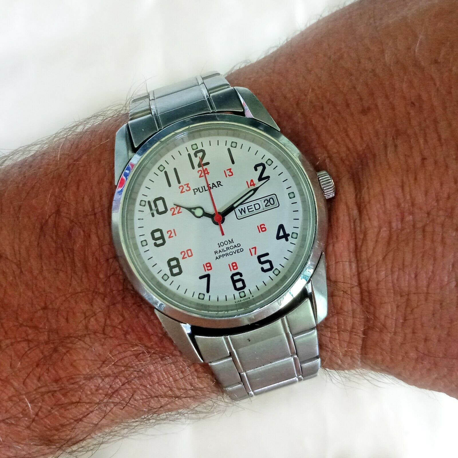 Pulsar on sale railroad watch