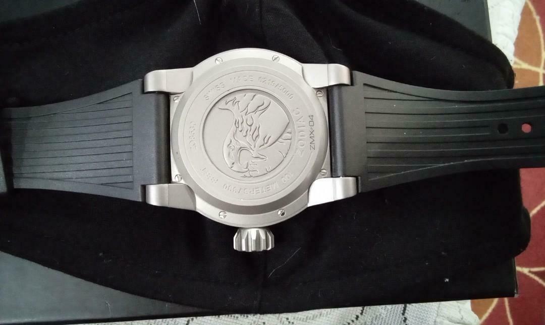 Zodiac ZMX 04,ZO 8530 automatic Titanium limited edition watch