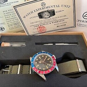WMT-Watch Experimental Unit-Sea Diver Pepsi Automatic WMT-Watch Experimental Unit-Sea Diver Pepsi Automatic
