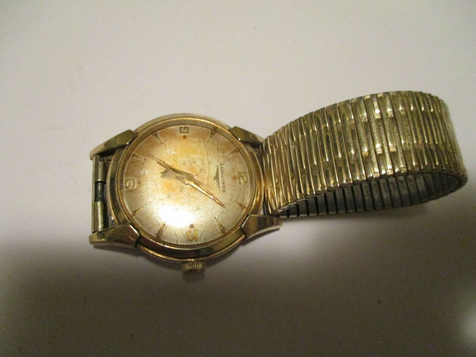 Watch Longines 10k Gold Filled L K Worn Running Condition Parts