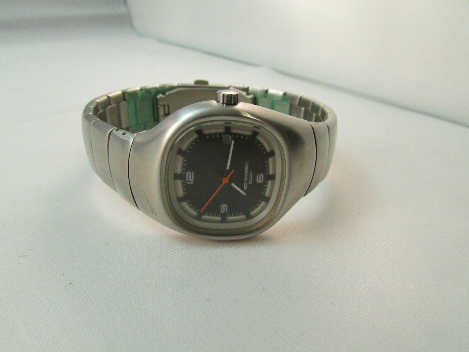 NIKE WR0073 Watch Silver Tone NEW BATTERY | WatchCharts