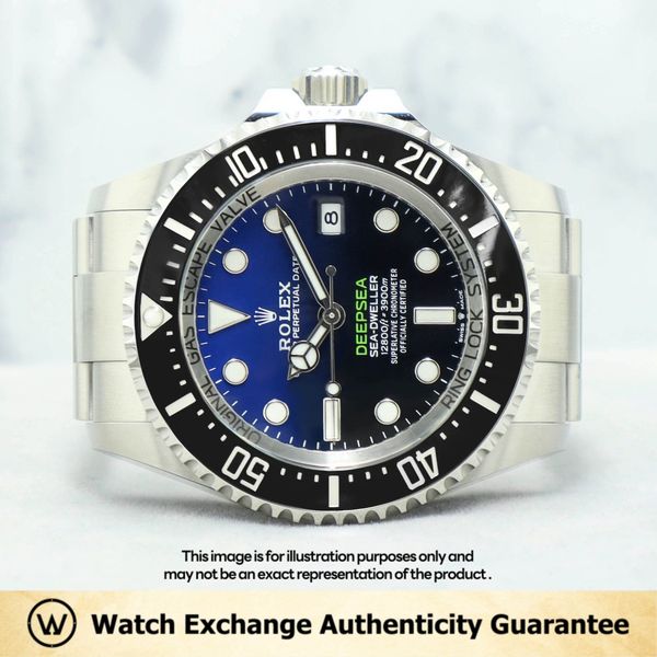 New Jun 2024 Rolex Sea Dweller Deepsea Mark I Oyster 136660 Blue Dial ...