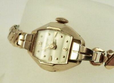 Vintage Ulysse Nardin 10K Gold Filled 17Jewel Retro Ladies