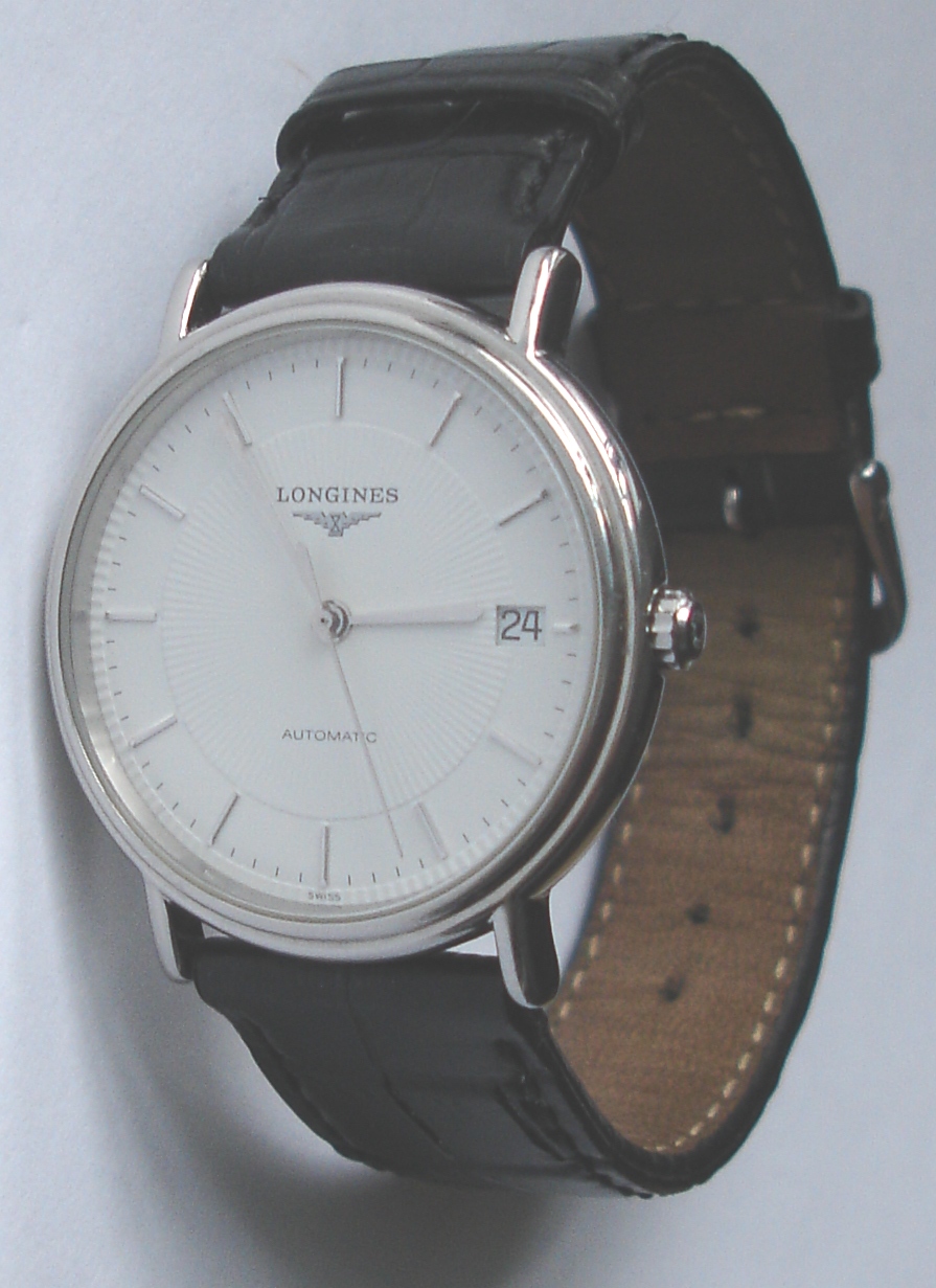 Longines Presence 34.5 Automatic Stainless Steel Stick Bracelet L4.721.4.18