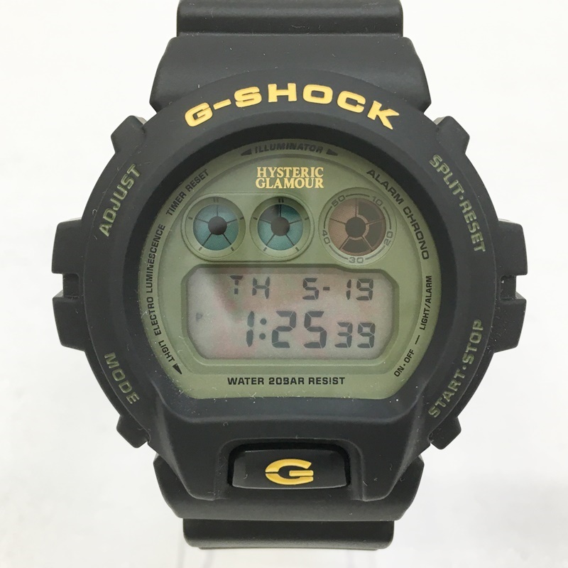 Used] G-SHOCK G-SHOCK watch Size: -Color: Khaki Hysteric Glamor