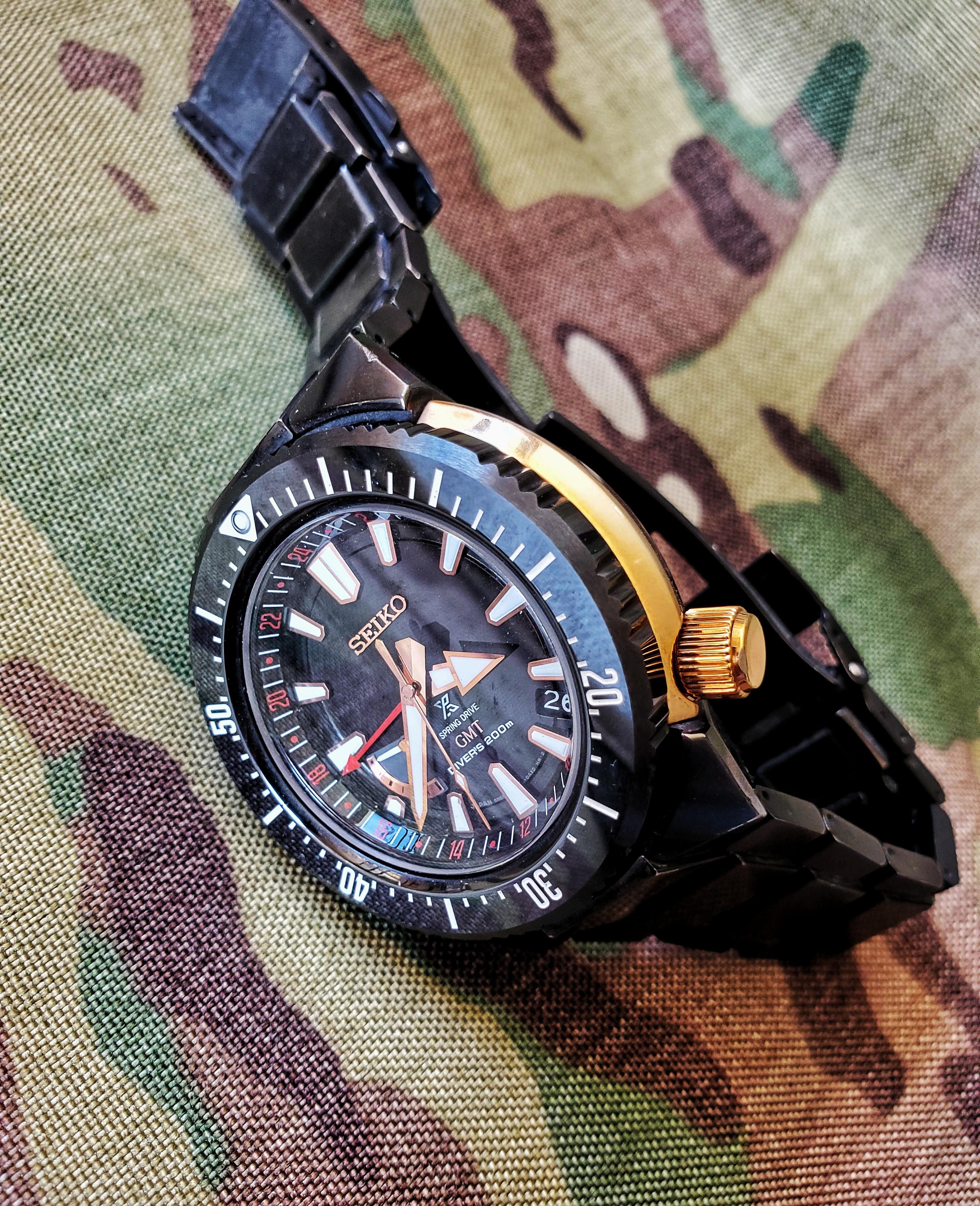 Seiko transocean clearance gmt