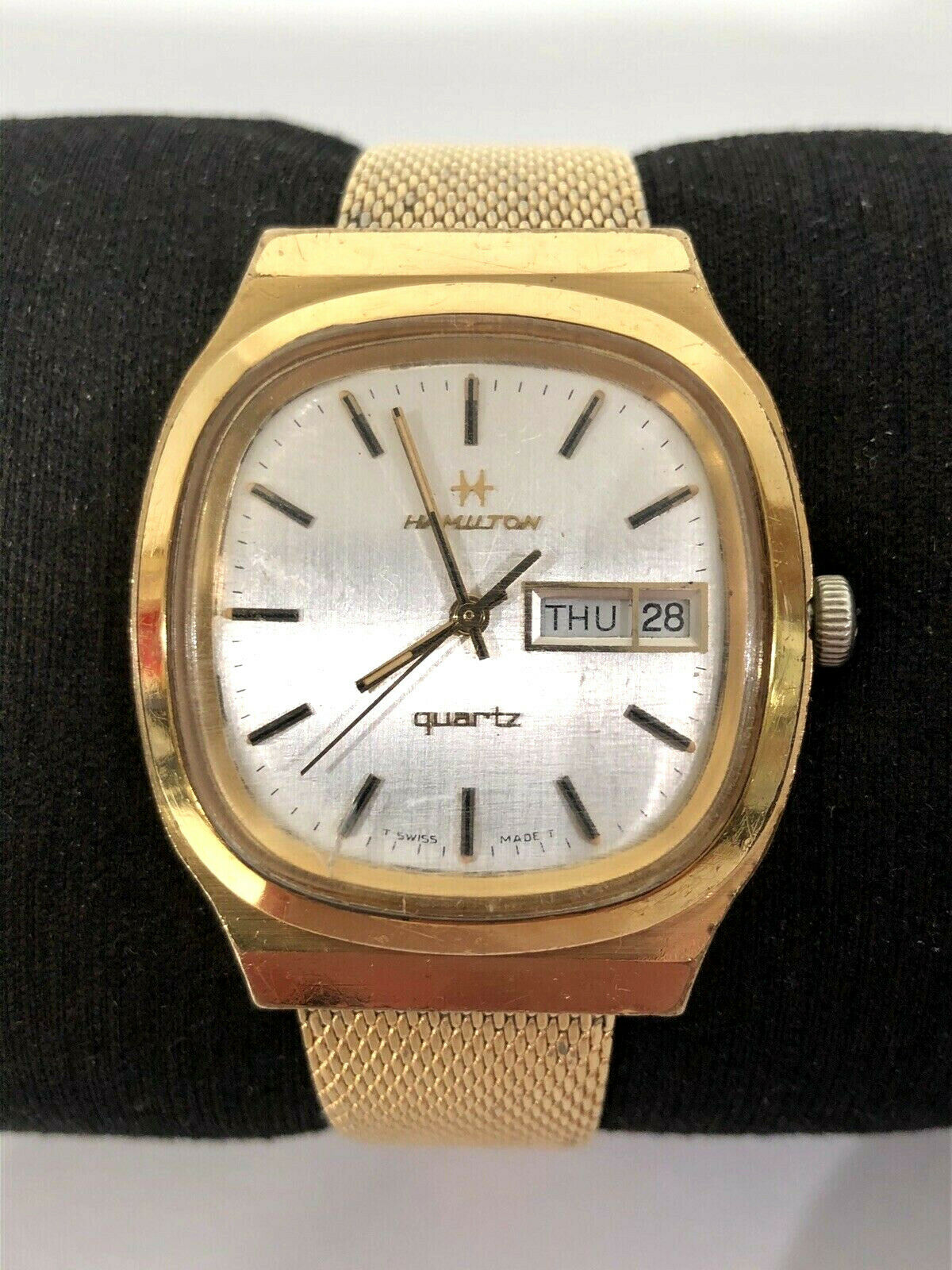 Vintage HAMILTON 707007-14 Men's Swiss-Made Quartz Vintage HAMILTON 707007-14 Men's Swiss-Made Quartz