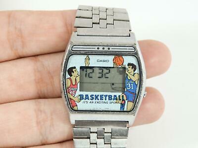Collectible Vintage CASIO Basketball Watch GF-11 - Digital Retro