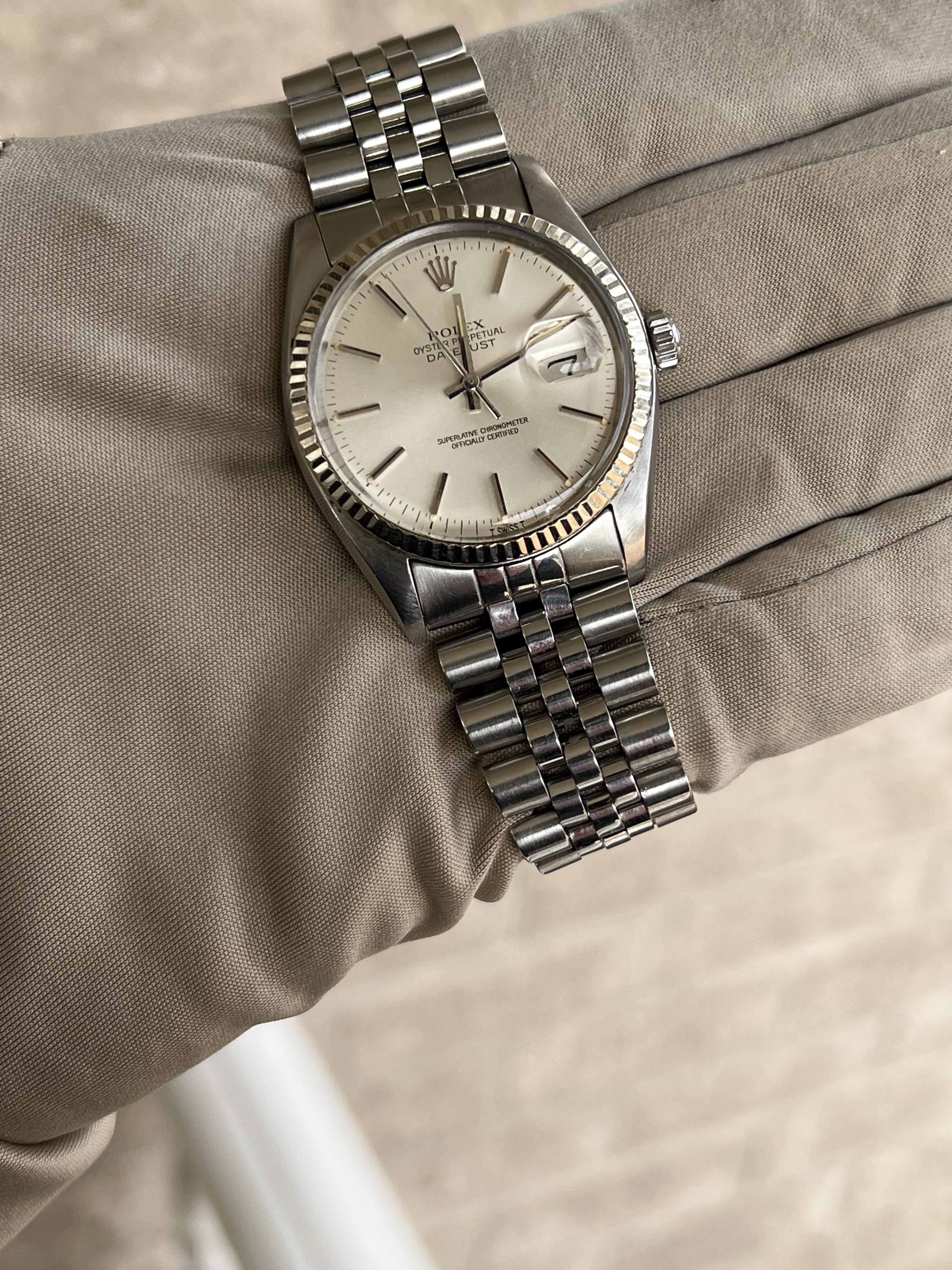 Vintage rolex datejust clearance 36mm