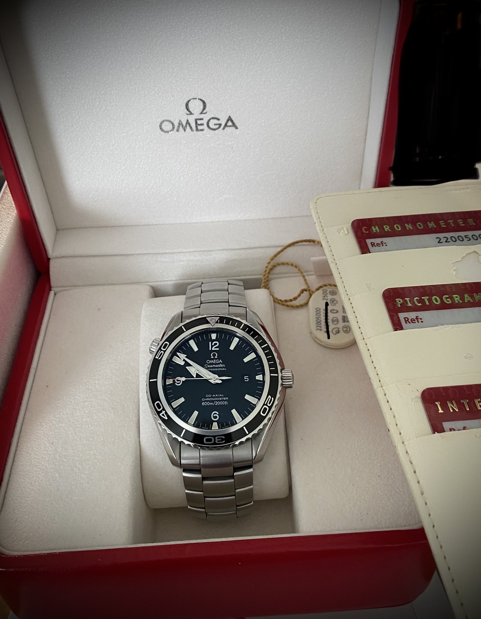 FS Cal. 2500 Omega Seamaster Planet Ocean 45.5mm WatchCharts