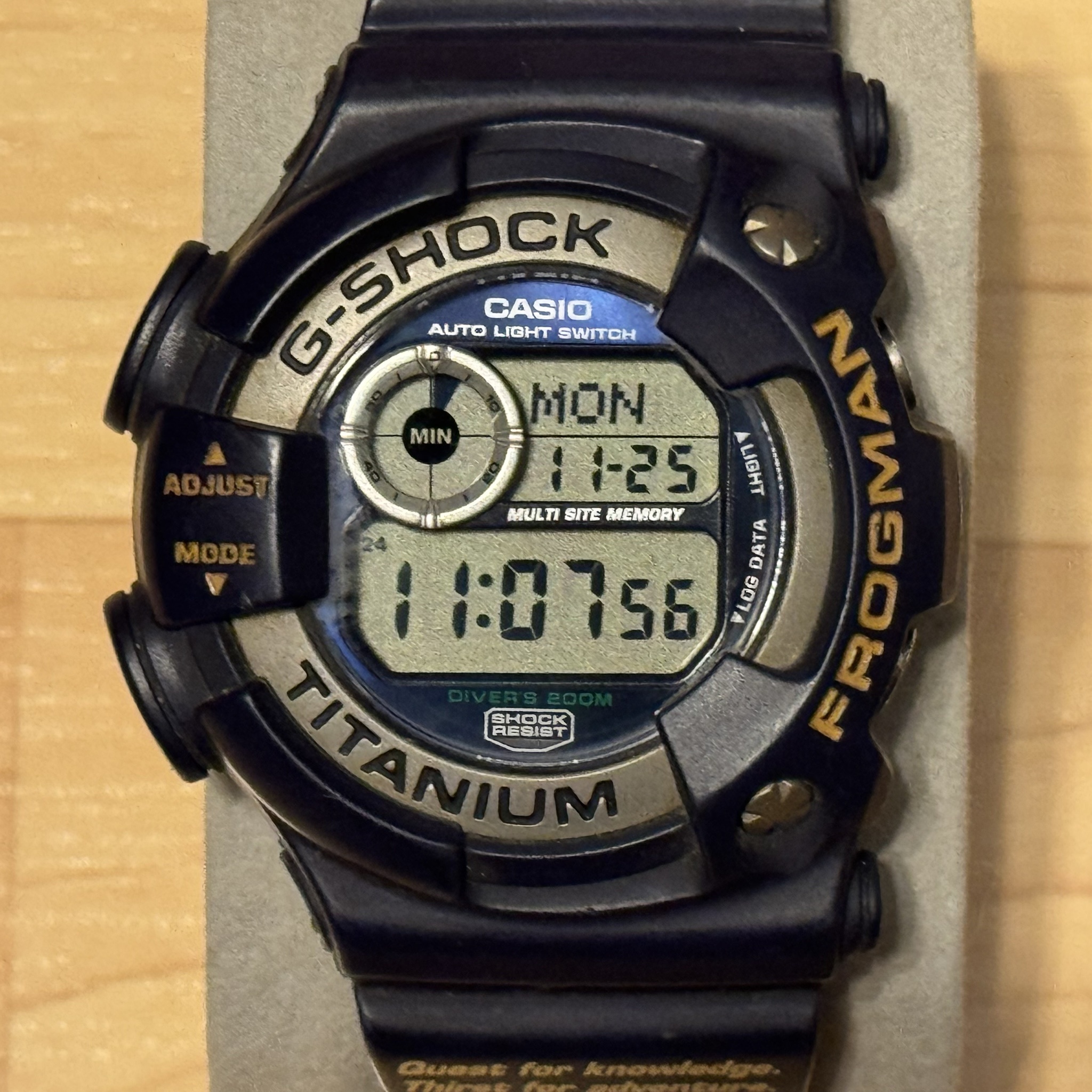 WTS] Casio G-Shock DW-9900MD-2T Mad Dog Expeditions Navy Blue