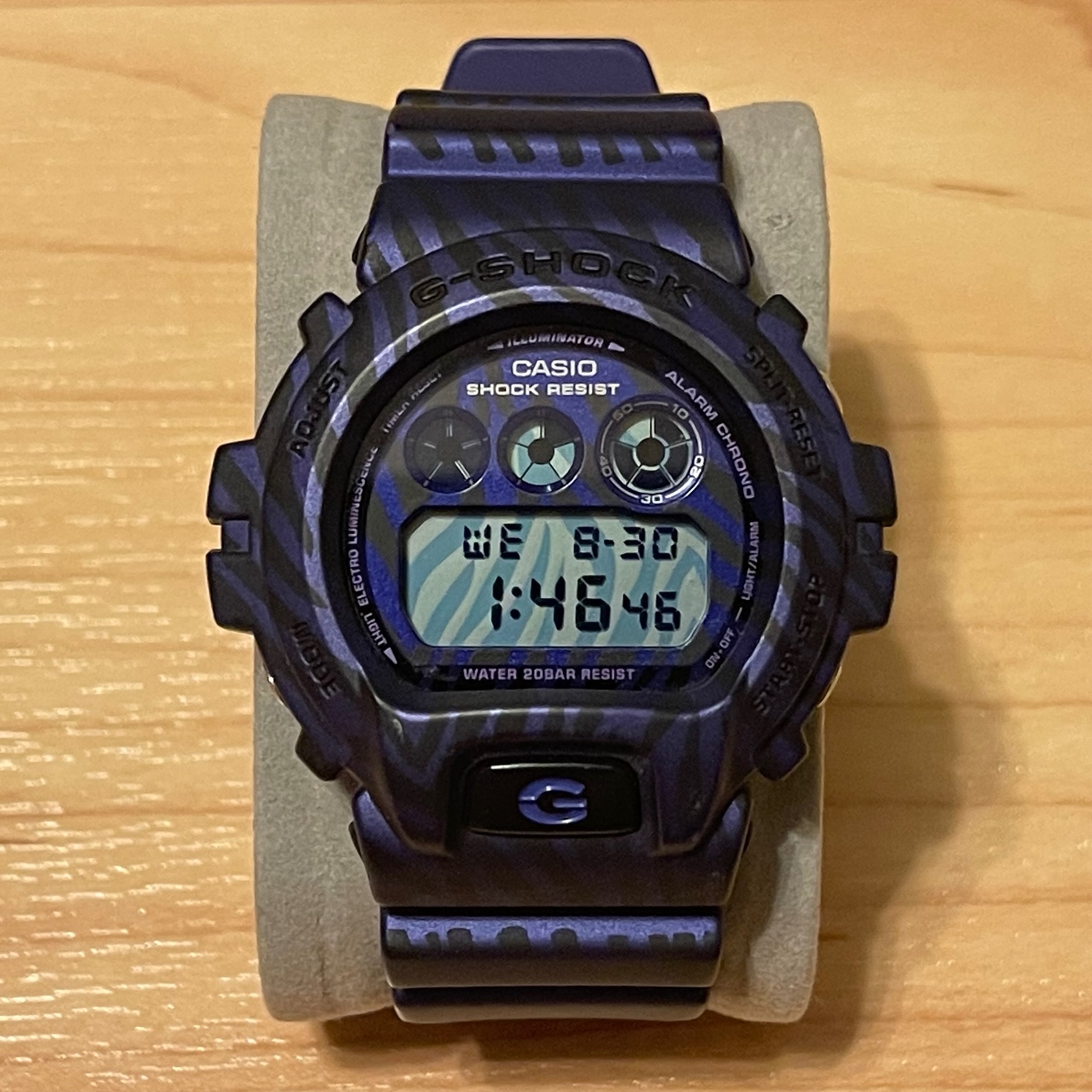 WTS] Casio G-Shock DW-6900ZB-2 Purple Zebra Camoflauge Digital