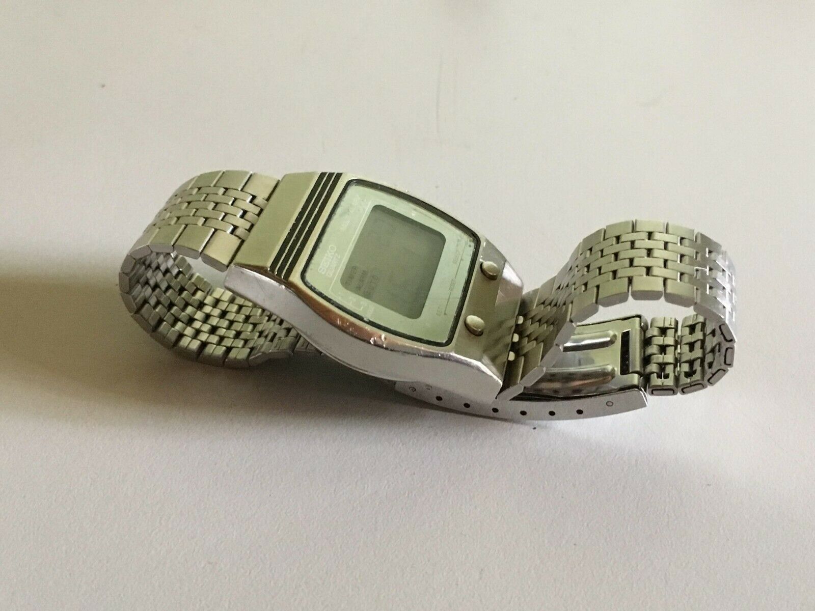 Vintage SEIKO A029-4000 digital LCD watch all original new