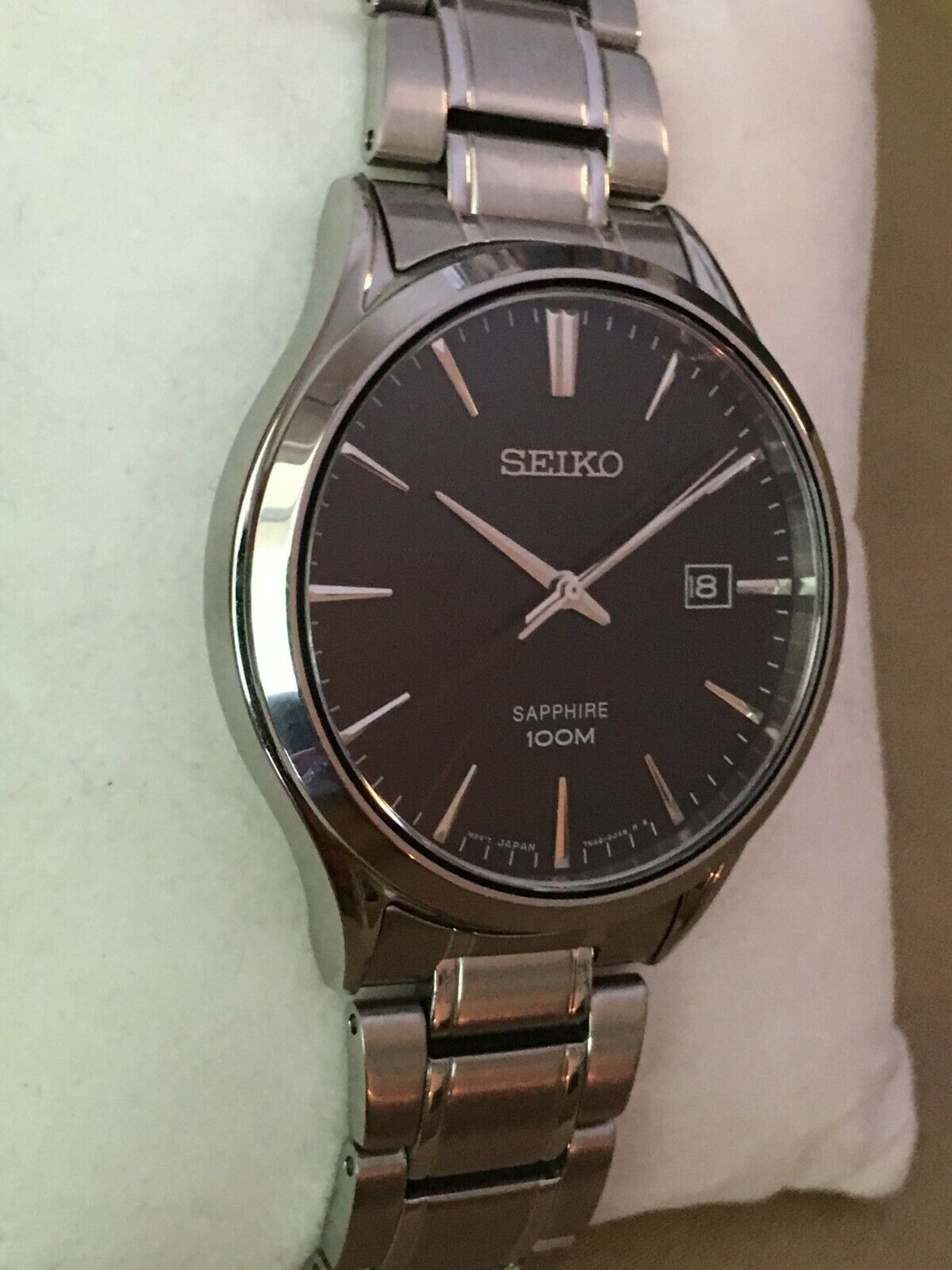 Seiko Men's Dress Watch - SGEG95 - Sapphire Crystal - 40mm Excellent  Condition | WatchCharts
